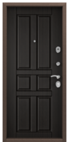 Дверь металлическая  Delta-M 10 D12 Венге поперечный